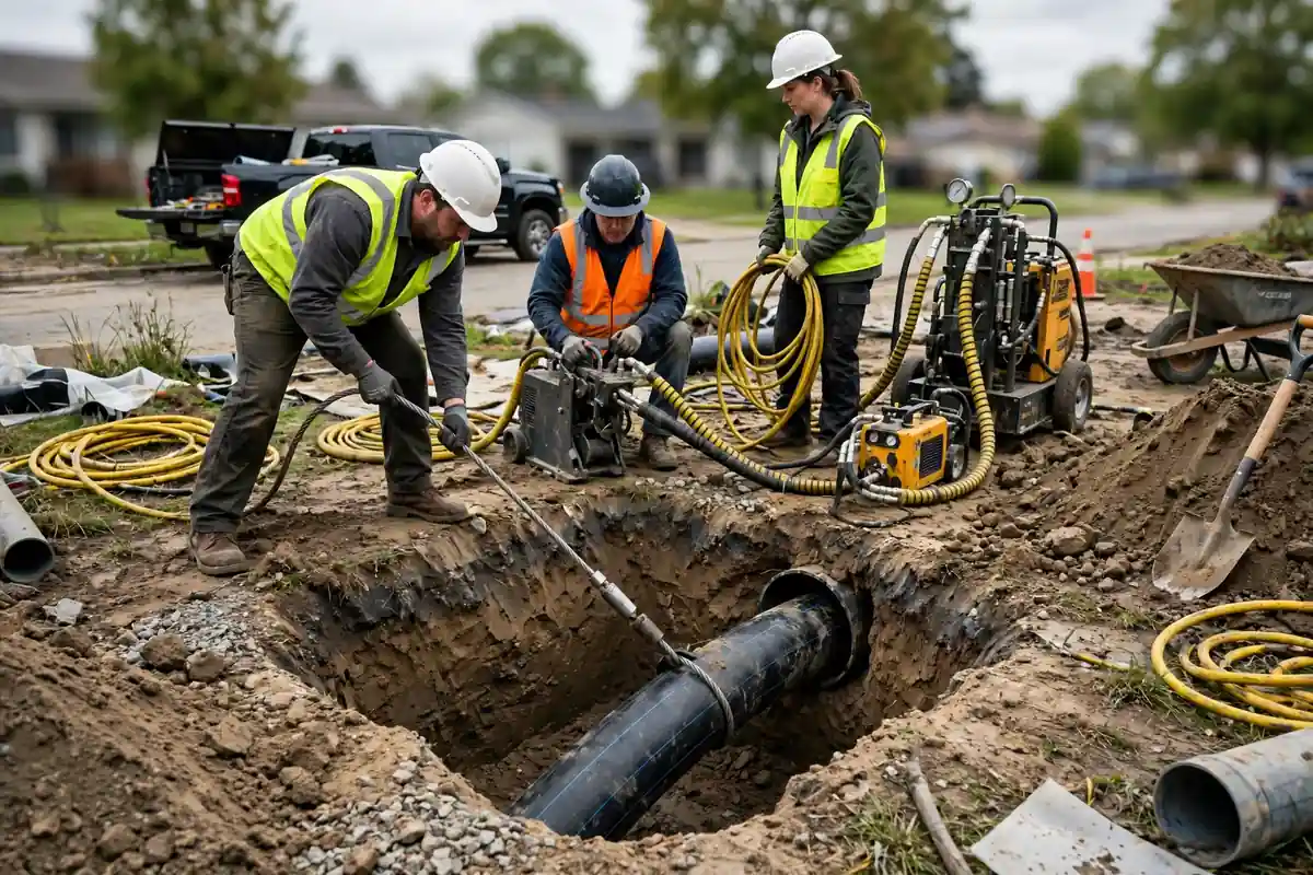Sewer backup into tubs and floor drains