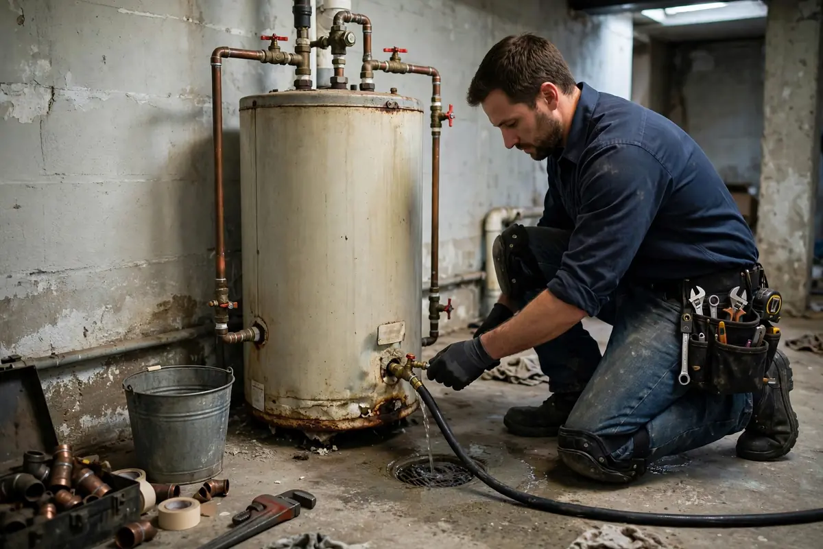 Sewer backup into tubs and floor drains